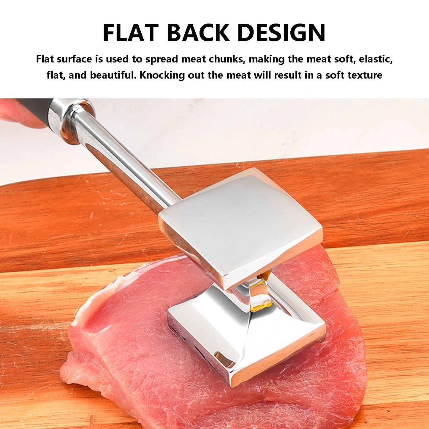 Kitchen Gadgets Clearance, 27CM Aluminum Alloy Meat Steak Meat Hammer Meat Tender Meat Machine Minced Meat Kitchen Tool, Kitchen Supplies