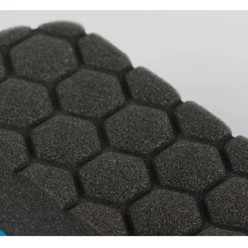 2PCS Car Wash Sponge Coche Cleaning Tools Auto Care Maintenance Wax Foam Polishing Pad Car Detailing Wax Polisseuses Voiture