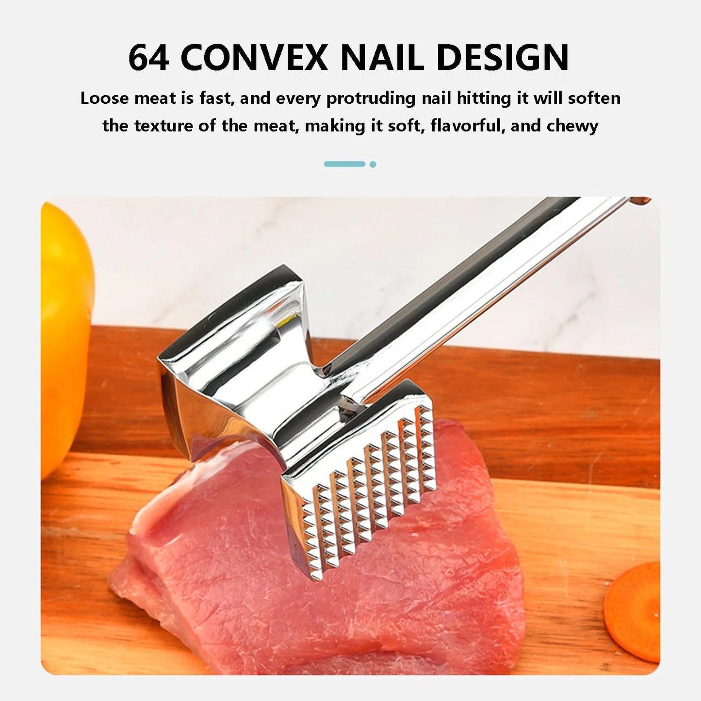 Kitchen Gadgets Clearance, 27CM Aluminum Alloy Meat Steak Meat Hammer Meat Tender Meat Machine Minced Meat Kitchen Tool, Kitchen Supplies