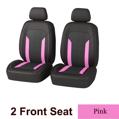 Universal Mesh Car Seat Cover Set Voiture Accessories Interior Unisex Fit Most Car SUV Track Van with Zipper Airbag Compatible