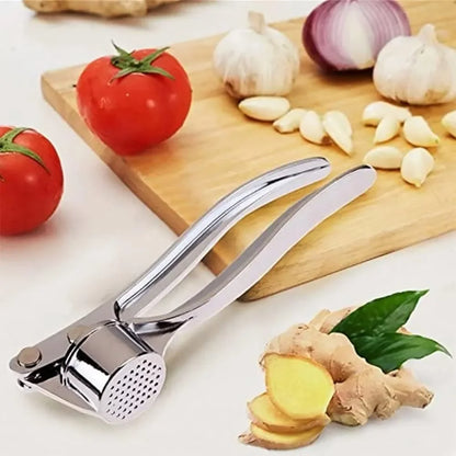 Stainless Steel Garlic Masher Garlic Press Kitchen Tools Accessories Manual Ginger Juicer Manual Press Tool Garlic Grinder
