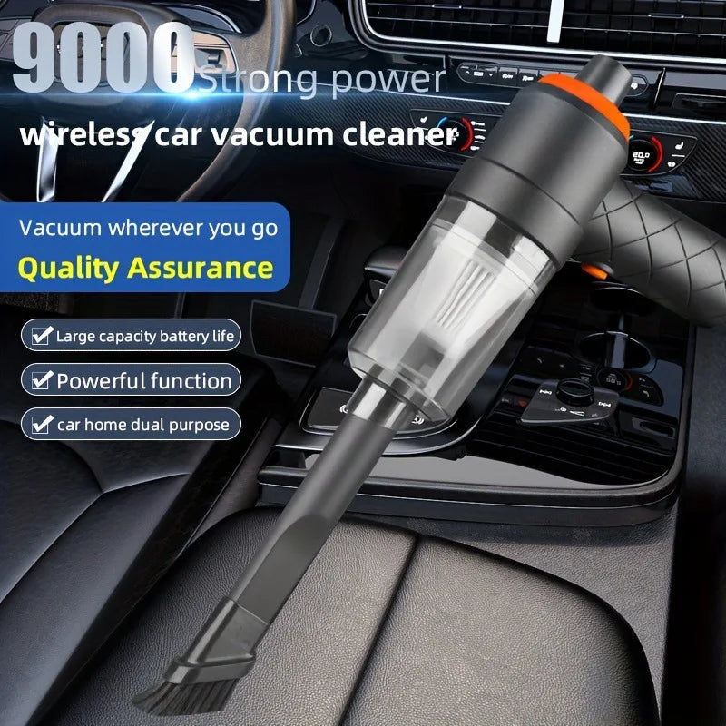 Wireless Car Vacuum Cleaner 6000Pa Cordless Handheld Cleaning Robot Auto Vacuums Strong Suction Cleaner for Car