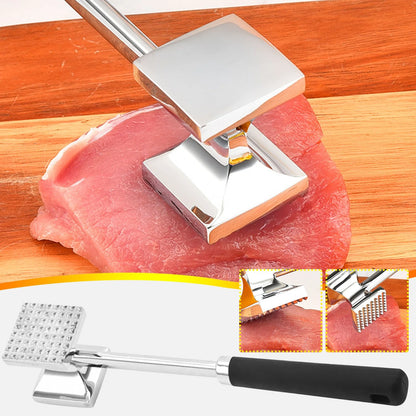 Kitchen Gadgets Clearance, 27CM Aluminum Alloy Meat Steak Meat Hammer Meat Tender Meat Machine Minced Meat Kitchen Tool, Kitchen Supplies