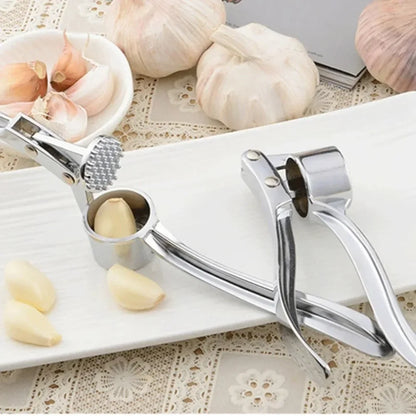 Stainless Steel Garlic Masher Garlic Press Kitchen Tools Accessories Manual Ginger Juicer Manual Press Tool Garlic Grinder
