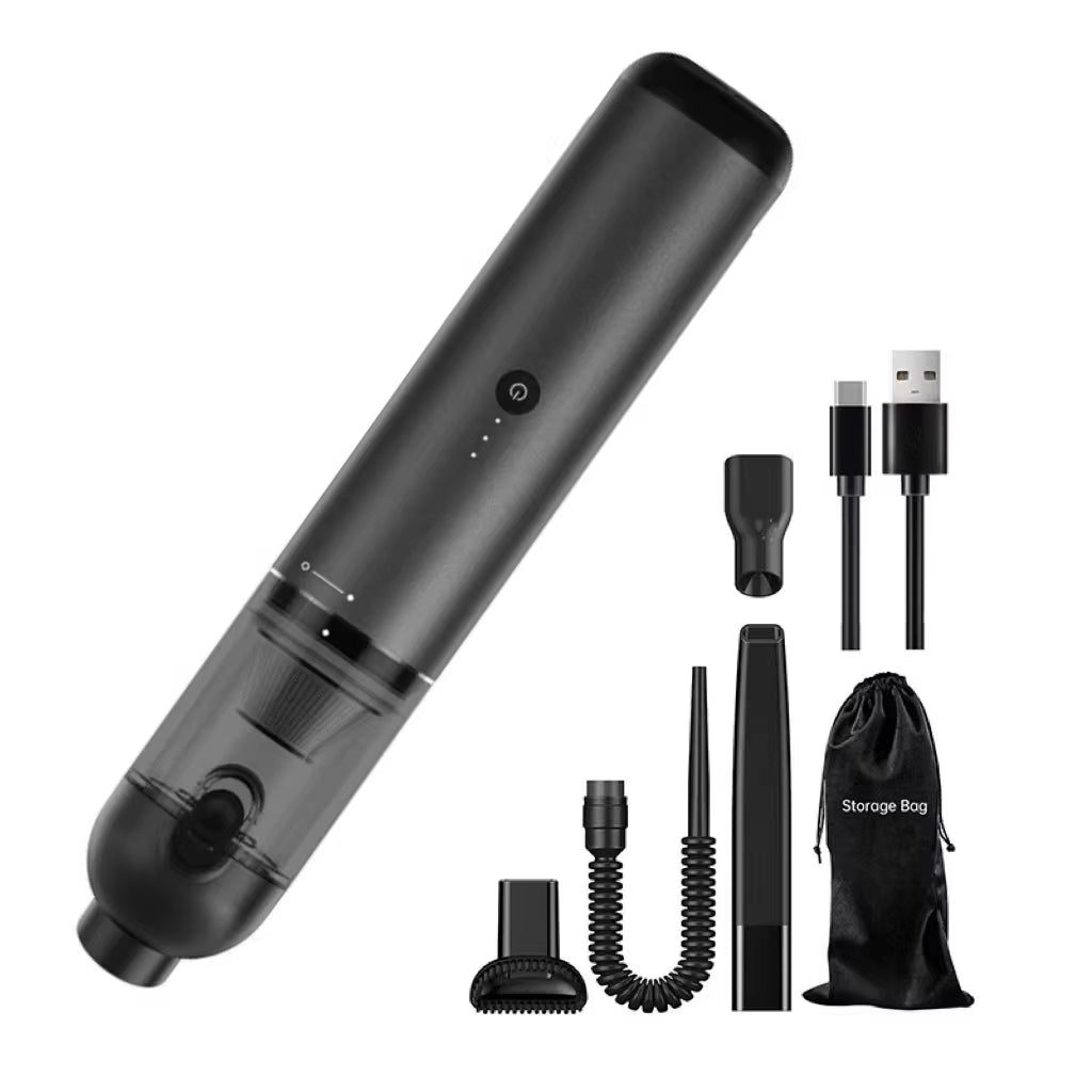 16000Pa Car Vacuum Cleaner Mini Aspirador Portatil Sem Fio Handheld Aspiradora Para Auto Cordless Aspirateur Voiture Puissant