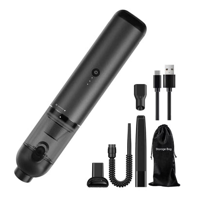 16000Pa Car Vacuum Cleaner Mini Aspirador Portatil Sem Fio Handheld Aspiradora Para Auto Cordless Aspirateur Voiture Puissant