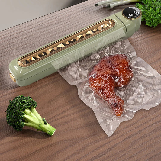 Up to 50% off  Kitchen Small Appliances,Vacuum Sealing Machine Household Fully Automatic Vacuum Packaging Machine Plastic Sealing Machine Vacuum Food Preservation Machine