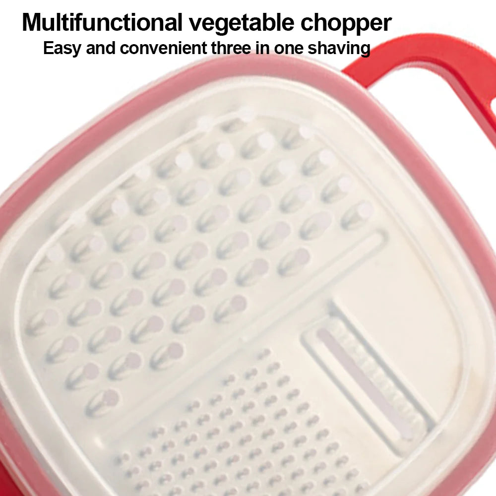Cheese Grater Easy to Use Graters for Kitchen Cheese Grater with Container and Lid for Cheese