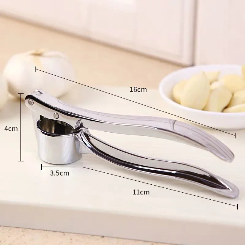 Stainless Steel Garlic Masher Garlic Press Kitchen Tools Accessories Manual Ginger Juicer Manual Press Tool Garlic Grinder